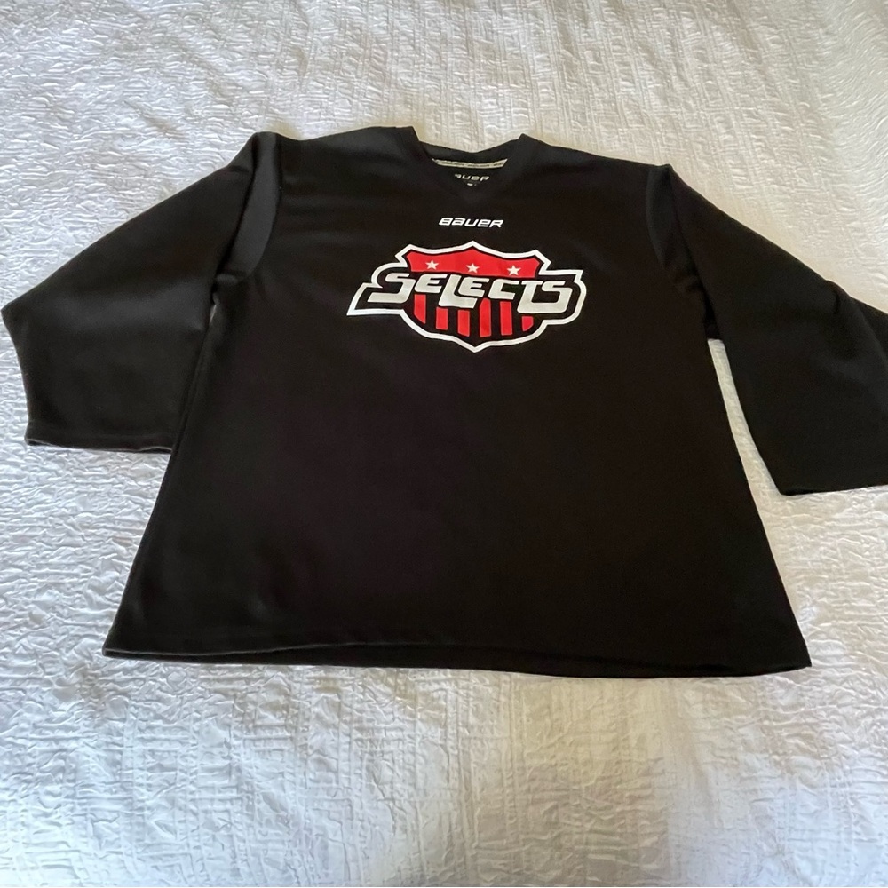 Like new Bauer selects hockey practice Jersey
